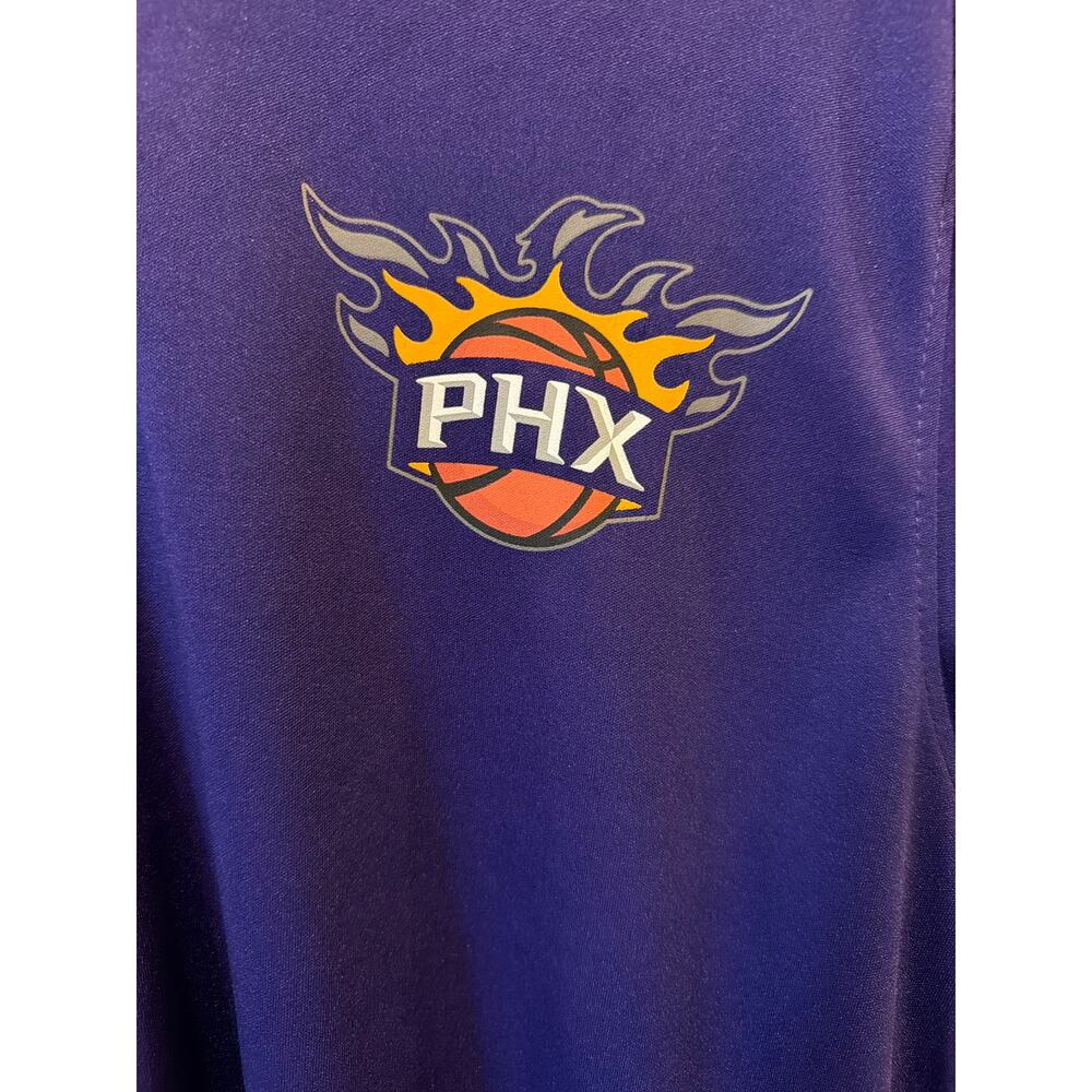 Phoenix Suns PHX Ultra Game Purple Quarter Zip Pullover Size Large NBA - Picture 2 of 6